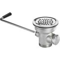 Krowne Krowne 22-204 - 3-1/2" Twist Waste Drain with 1-1/4" Overflow Outlet (Cap Included) 22-204